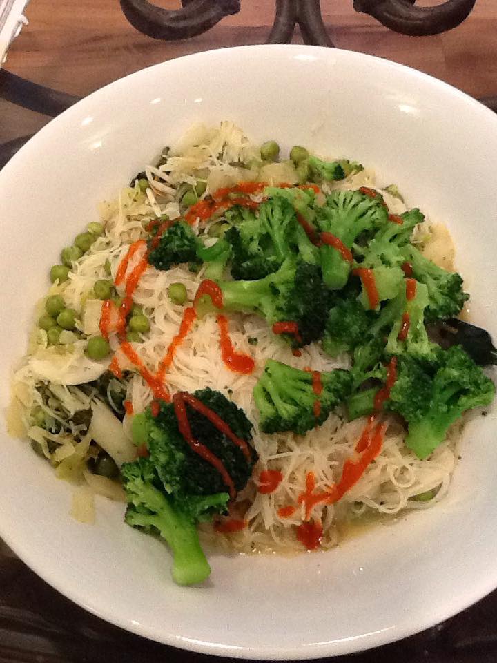 Asian noodle soup vegan no oil
