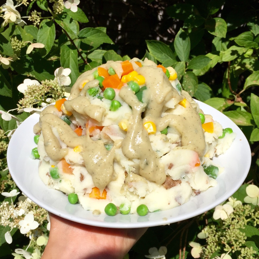 white bean gravy