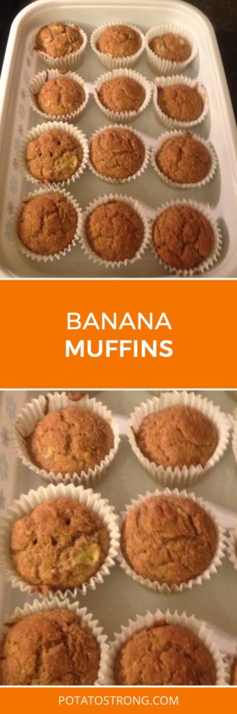 banana muffins vegan no oil