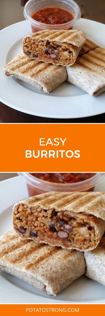 Easy burritos vegan no oil