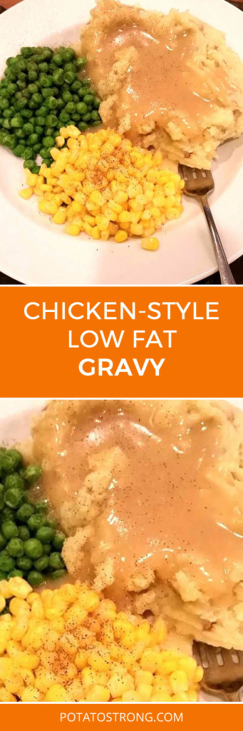 Chicken-style gravy vegan no oil