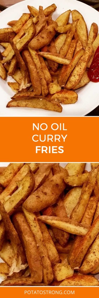 Curry fries no oil