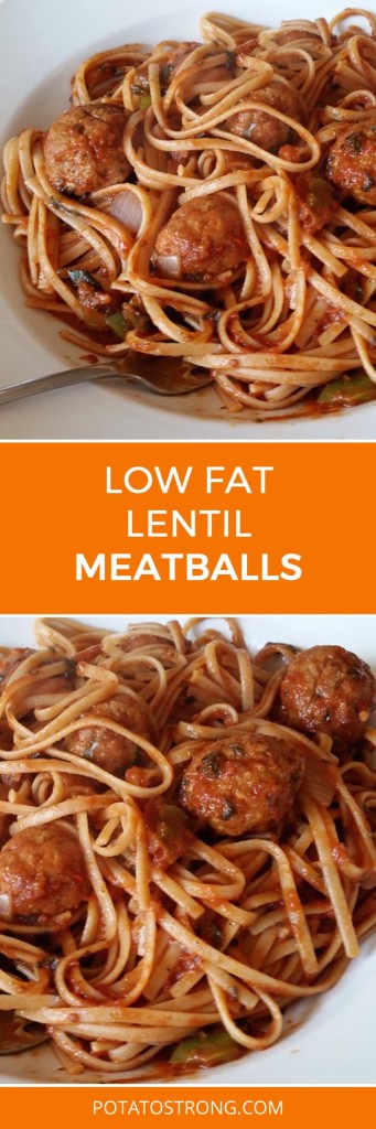 Lentil meatballs vegan no oil