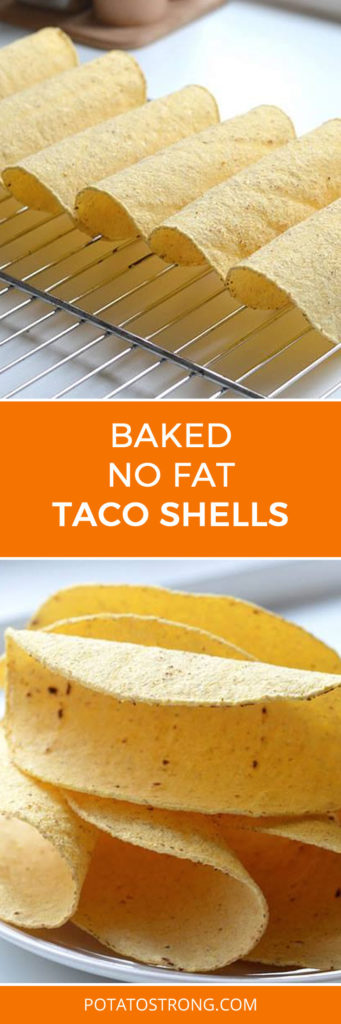 Baked Taco Shells No Oil